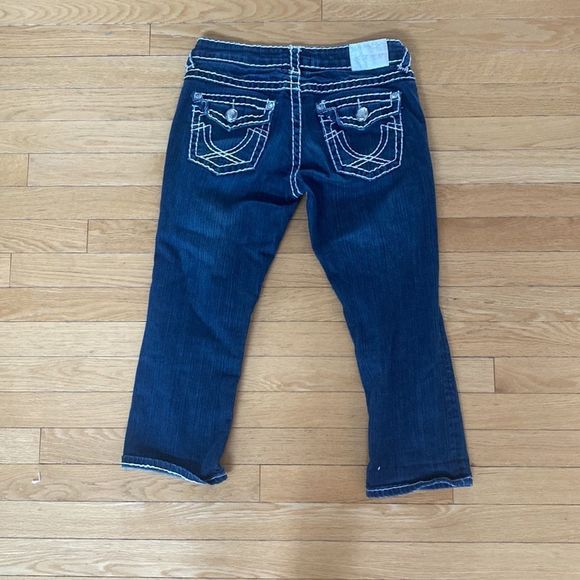 L.A Idol  denim capris size 7 - Picture 2 of 11